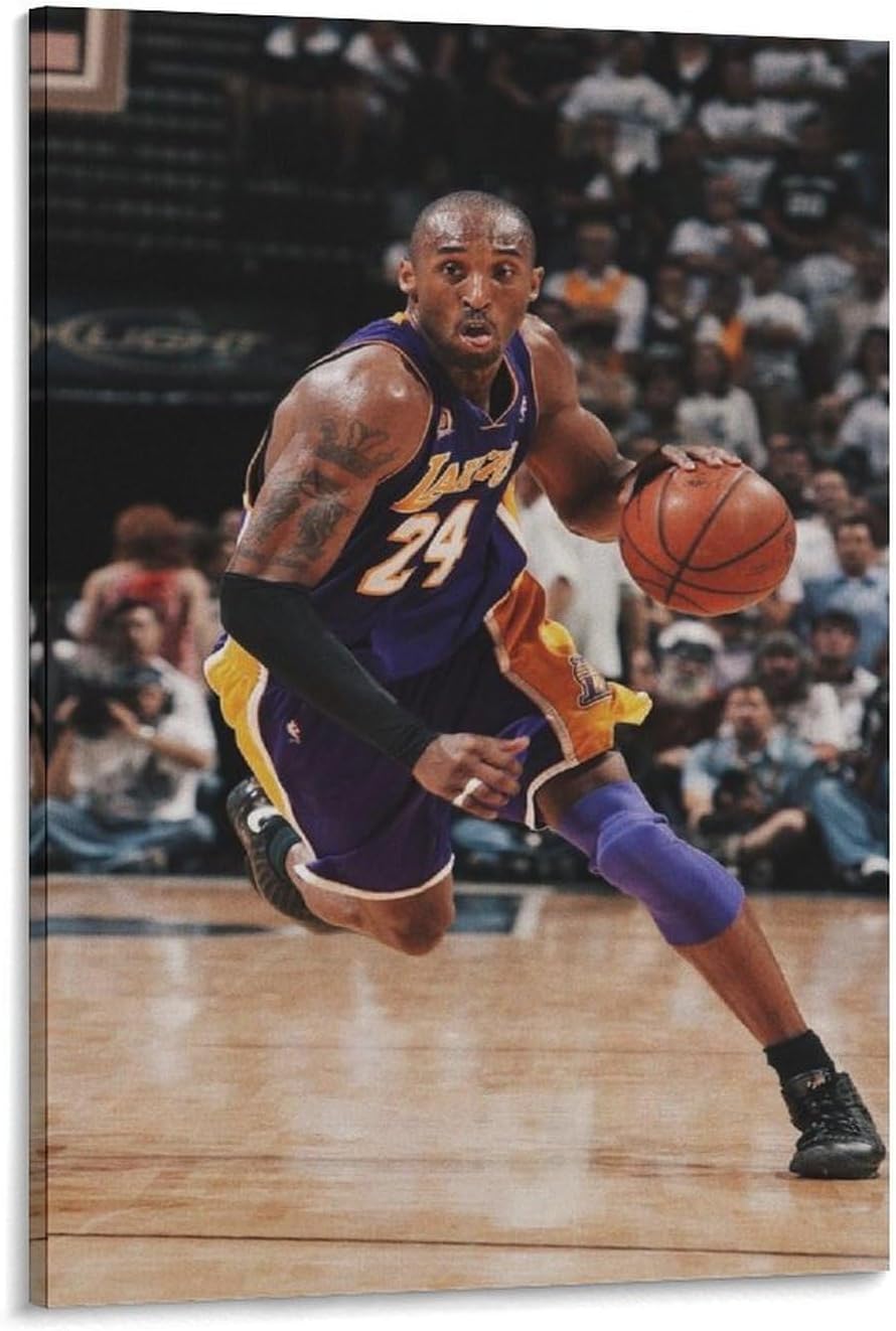 コービー・ブライアントのバスケットボールのクラシックポスター (31) プリント キャンバス 絵画 装飾 ぶら下がる ポスター 画像 かっこいい