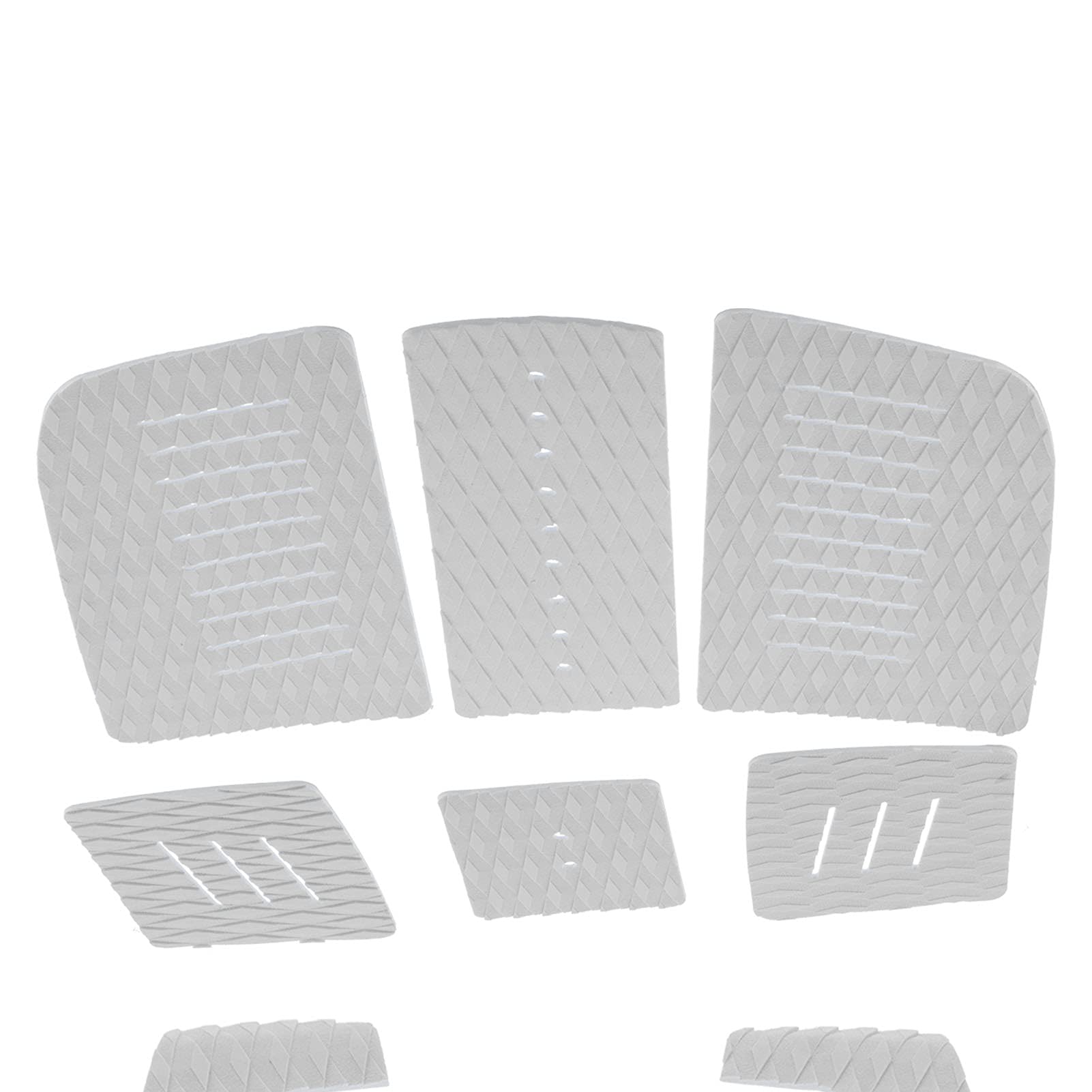 HERCHR EVA Surf Deck Pad, Tapis De Planche De Surf Antidérapant Antidérapant Surf Tail Pad Accessoires De Protection De Surf en Plein Air pour Longboard Paddle Board
