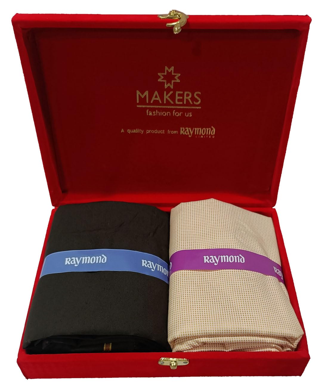 Men’s Unstitched Shirt Pant Fabric Gift Set | Premium Formal Shirt & Trouser Material Combo | Elegant Tailoring Fabric in Gift Box-image-44