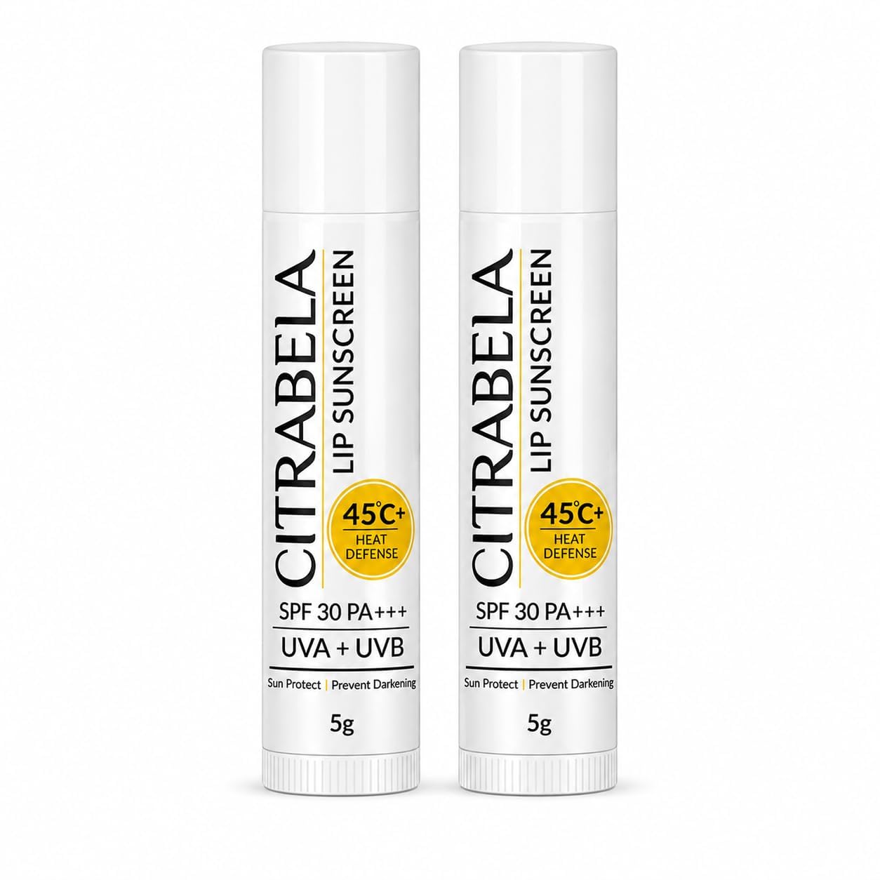 Lip Balm Sunscreen SPF 30 PA+++ | Non Sticky Lip Balm with UV Protection | Daily Lip Care for Dry and Dark Looking Lips | Men & Women | 5 g Pack of 2-image-21