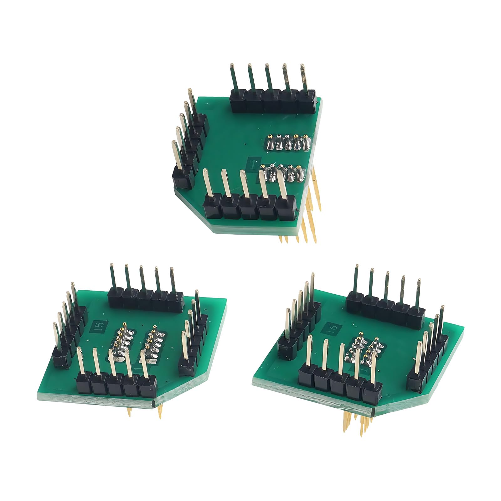Juego de adaptadores de programación automotriz de 22 piezas compatibles con equipos de diagnóstico Kess FGTECH