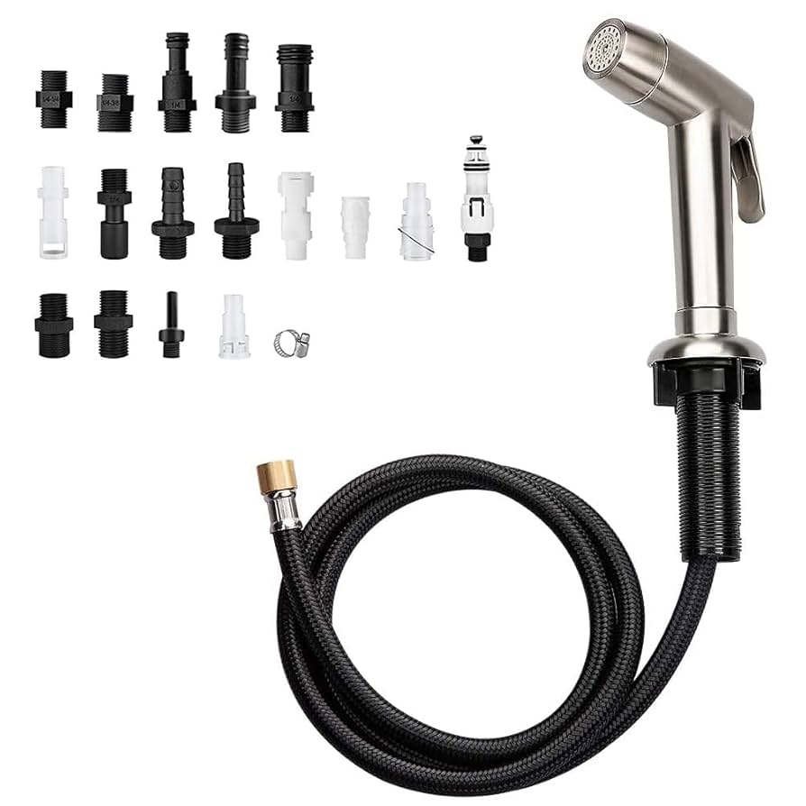 How To Reattach A Kitchen Side Sprayer Sprayer Thumb Control