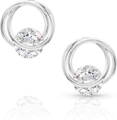 Montana Silversmiths Womens WomenS Twisting Hold Post Earrings - ER4118 One Size