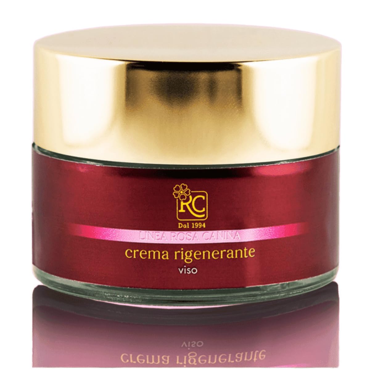Crema Facial Regeneradora RC Antiarrugas para Pieles Maduras con Rosa Mosqueta, Retinol, Vitamina C, Ácido Hialurónico y Coenzima Q10-50 ml | Anti-Envejecimiento e Hidratante