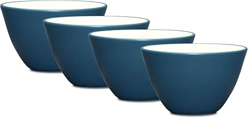 Miniatura 6 de Noritake Colorwave - Juego de 4 cuencos (4 pulgadas, color mostaza)