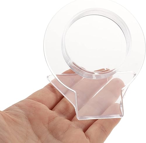 Vista 9 de MAGICLULU Soporte de exhibición de pulsera de acrílico, soporte de almacenamiento de pulsera transparente, soporte de pulsera transparente