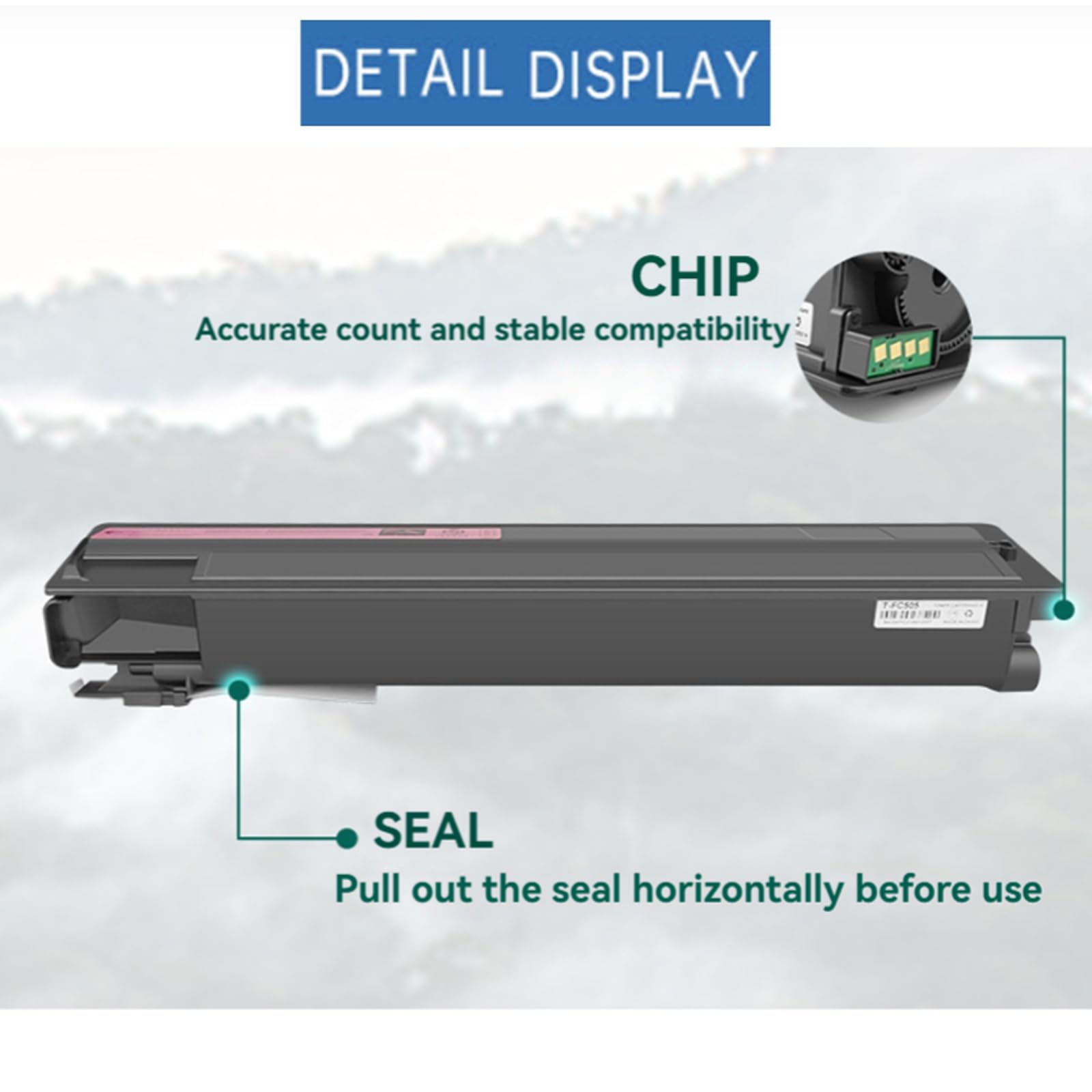 T-FC28 Cartuccia di Toner Compatibile per Toshiba con Chip