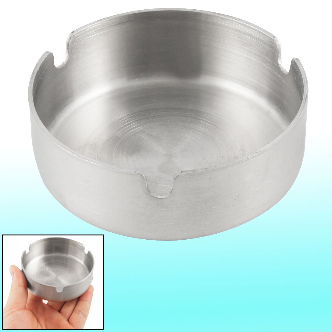 ステンレス製円形灰皿 Amazon.co.jp: 円形回転式灰皿、タバコ灰の円形ステンレス鋼製灰皿