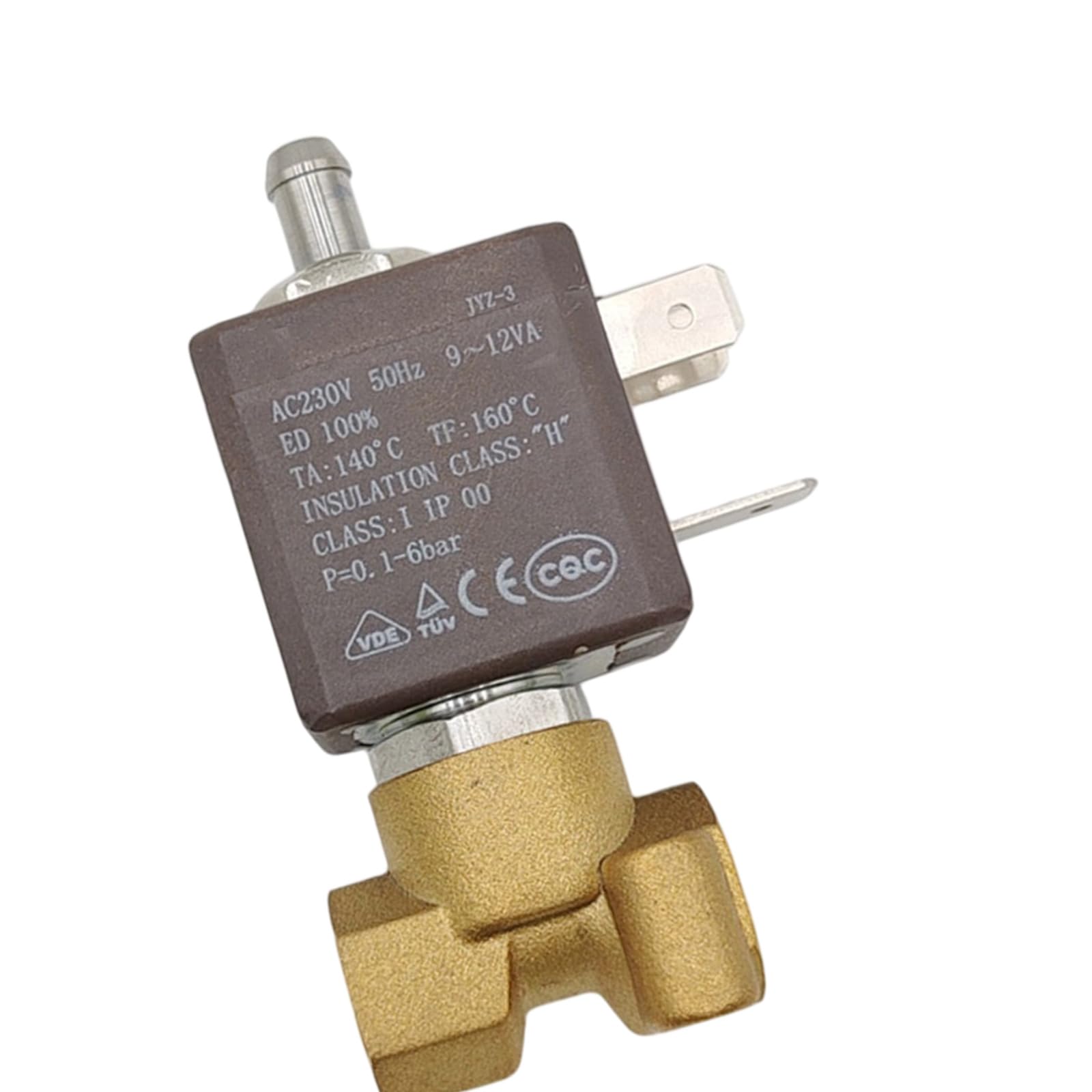 Elnwnnkc 3Way 6Bar Electric Solenoid Valves High Temperature Resistant Electromagnetic Control Valves For Professional Coffee Machines High Temperature Resistant
