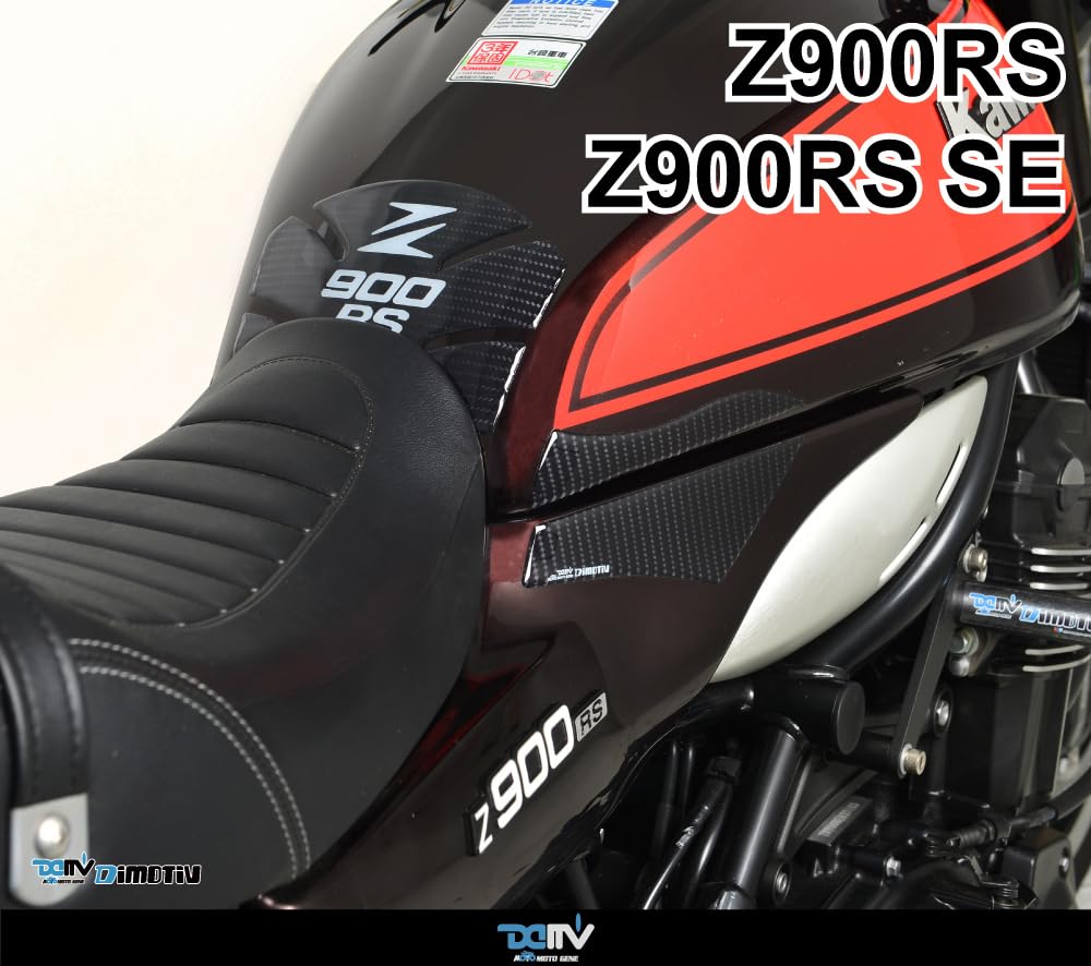 Amazon.co.jp: Z900RS用 DIMOTIV カーボン調タンクパッド(900ロゴ入り