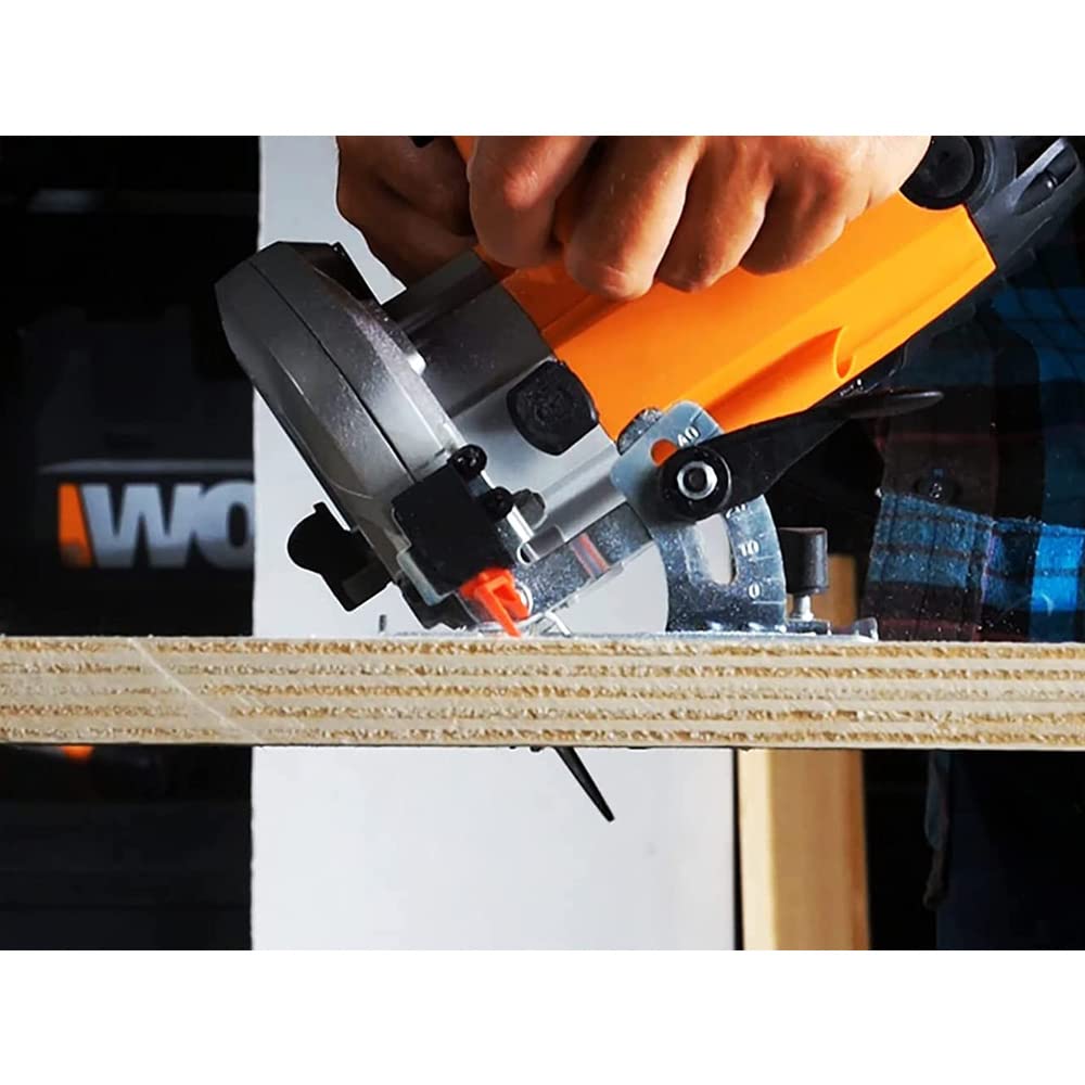Worx WX425 Sega Circolare, 1200 W, 220 V, Nero, 160 mm