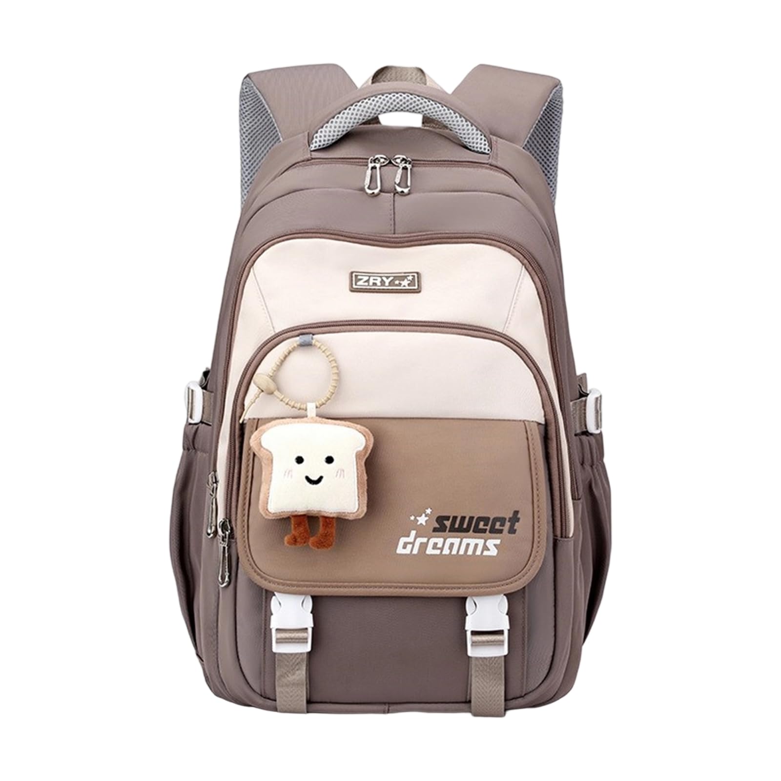 uikios 2025 Fashion Preppy Bag Simple Backpack School Backpack Laptop Bag Casual Daypack Work Commuters Bag Travel Bag Gifts