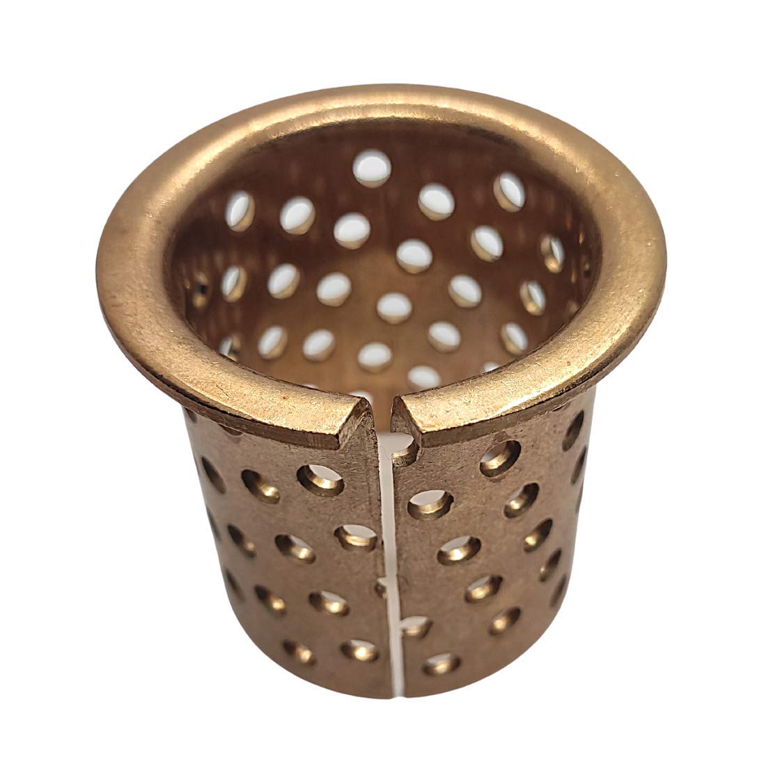 Produktbild von Bundbuchse 25 X 28 X 25 Mm – Bronze CuSn8, Bund 35x1,5, Gleitlager, 1 Stück