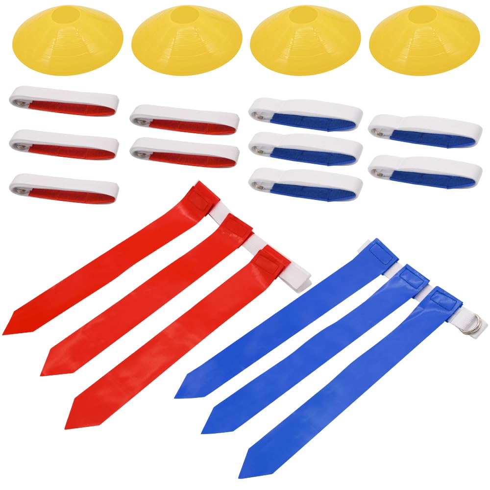 DkOvn Flag Football Set, 10 Player Flag Football Belts