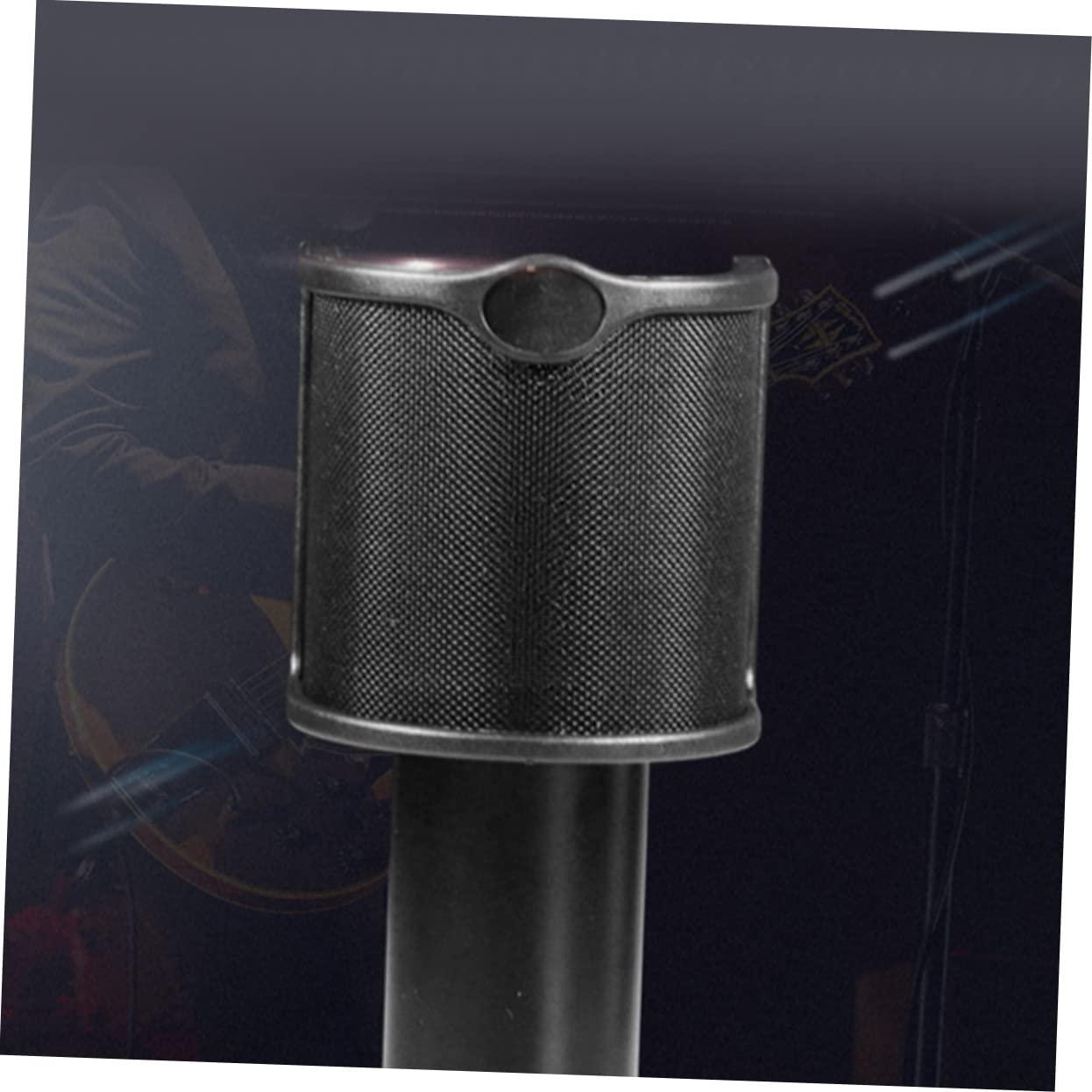 Alasum 5piezas Filtro De Para Micrófono Metálico Pantalla Antiviento Para Grabación Protección y Reducción De Ruido Compatible Varios Micrófonos