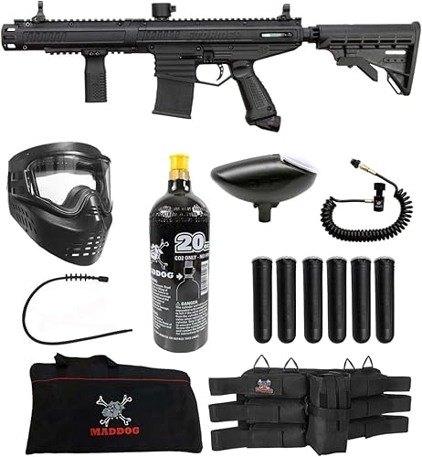 Maddog Tippmann Stormer Corporal - Paquete de iniciación para pistola de paintball