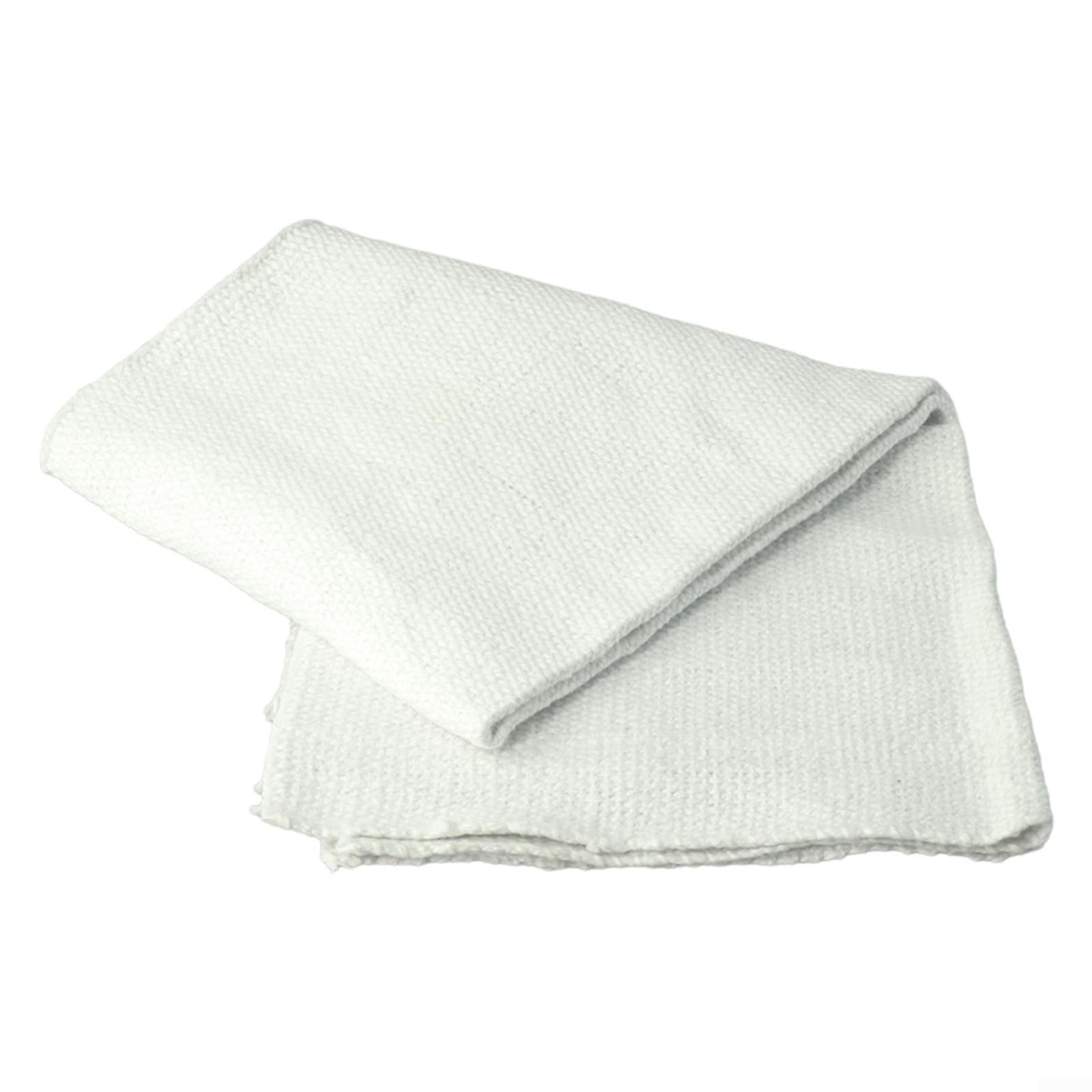 Panno ignifugo in fibra di porcellana ceramica ad alta temperatura, coperta spessa 2 mm nominale a 1260 °C, protezione isolante termico per applicazioni di saldatura, porte del forno (1 m x 1 m)