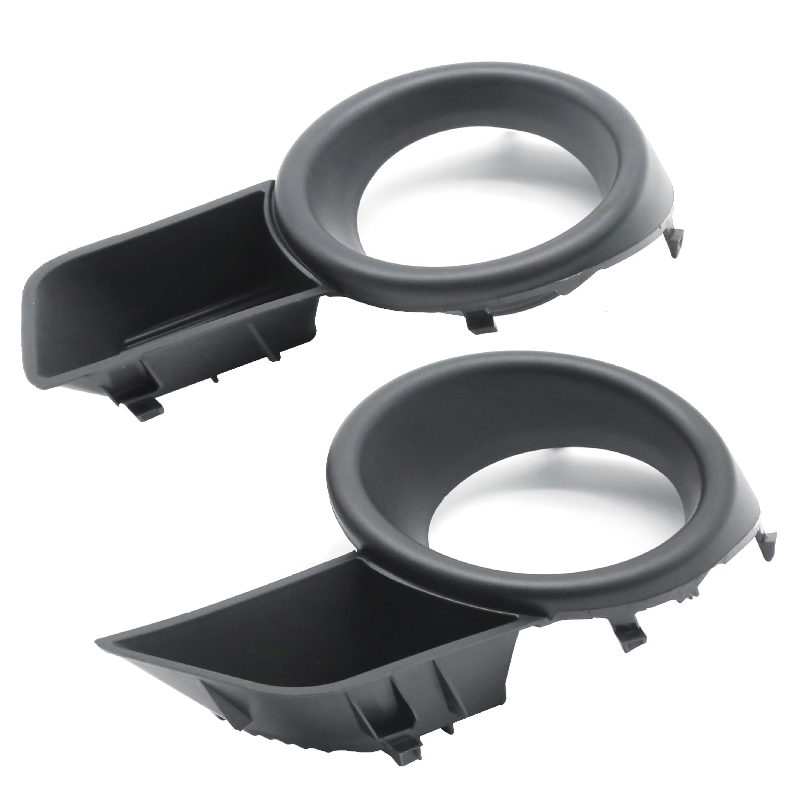 Photo 1 of Aynaxcol 1 Pair 81481-48040 Front Bumper Fog lamp Cover, Replacement for Toyota Highlander 2008 2009 2010, Replaces 81482-48050 81481-0E030 81482-0E040