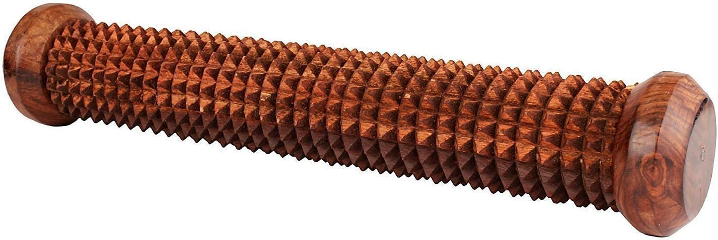 Boscaiola24 Kingsman Store Palm Massager Roller for Hands and Body Stress Acupressure Pain Relief/Finger Massager Hand Massager Wooden Pointed Acupressure Roller Maintain blood pressure (B09RJ5W3GP) Amazon Price History, Amazon Price Tracker