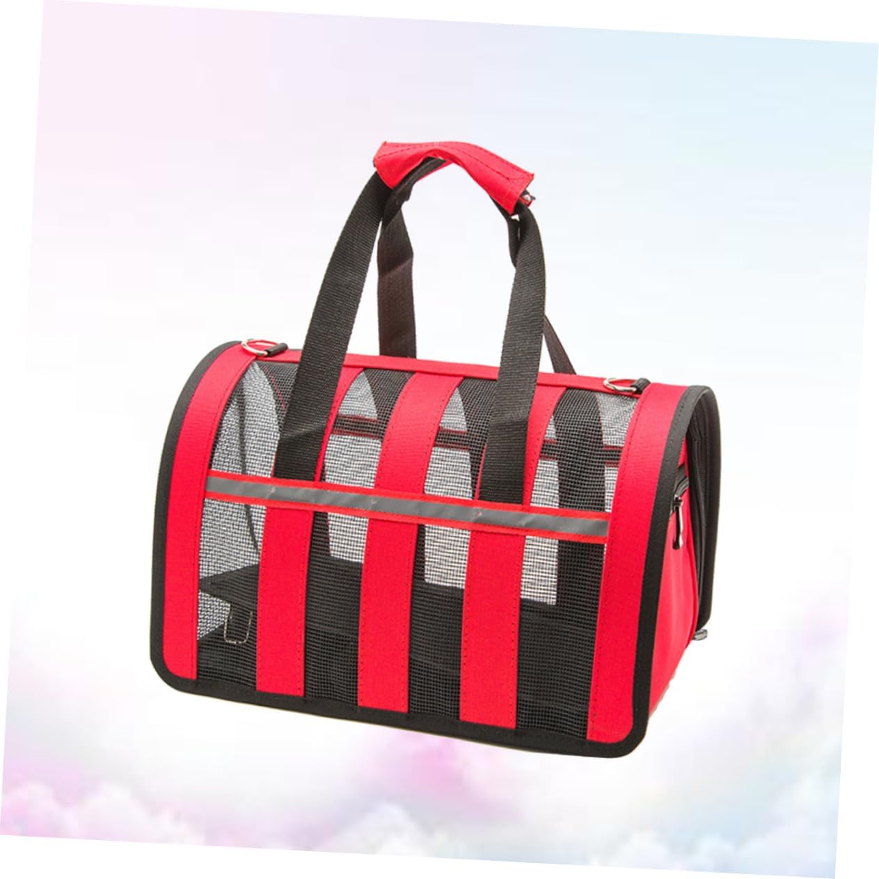SUPVOX Pet Carrier Purses Dog Handbag Sized Pet Outing Bag Breathable Mesh Easy to Carry