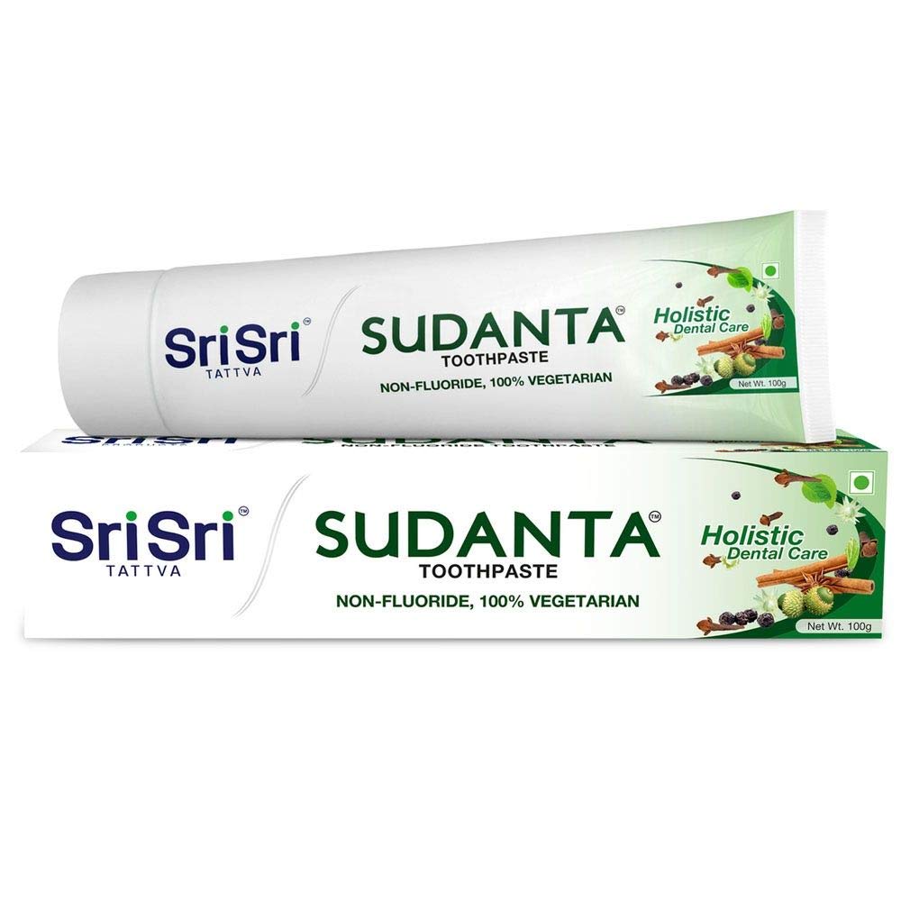 Sri SriTattva100gm Sudanta Toothpaste (Non-Fluoride) X 2