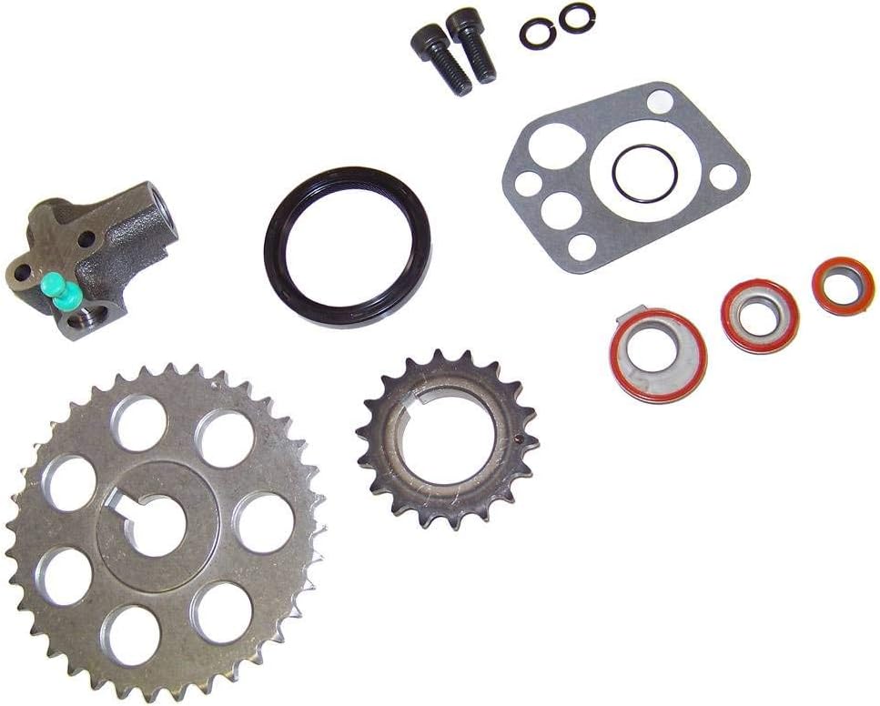 DNJ TK607 Timing Chain Kit for 1989-1997 Nissan 240SX, Axxess, D21 2.4L L4 12V SOHC 2389cc