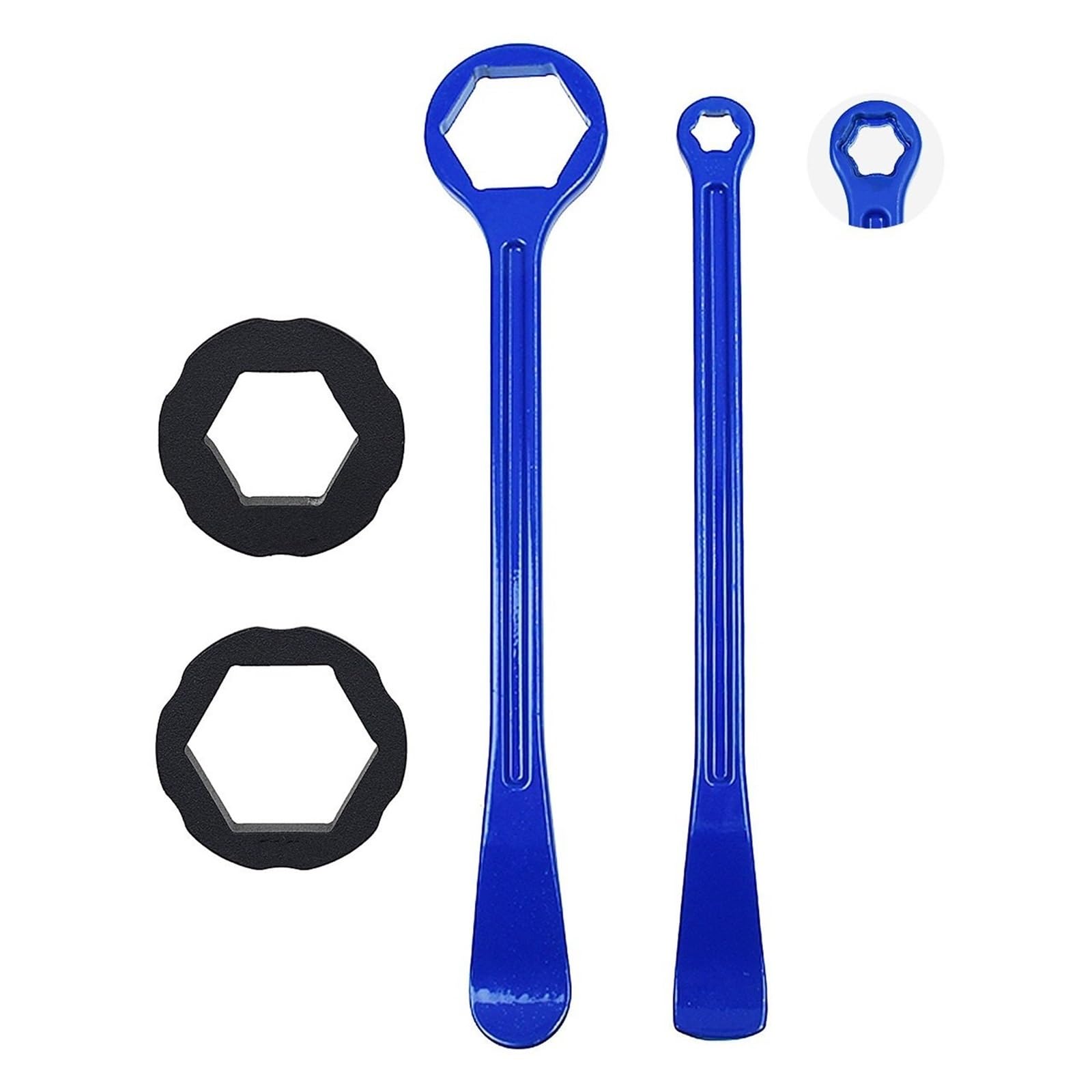 QZIVNBPM Tire Installation Tool Fit for Suzuki for Kawasaki for Honda for Yamaha for for Husqvarna Flywheel Locking Tool Puller