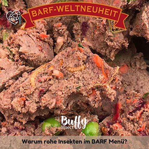 petman Barf-in-One Buffy, 8 x 750g-Beutel, Tiefkühlfutter, gesunde, natürliche Ernährung für Hunde, Hundefutter, Barf, B.A.R.F, Fleisch