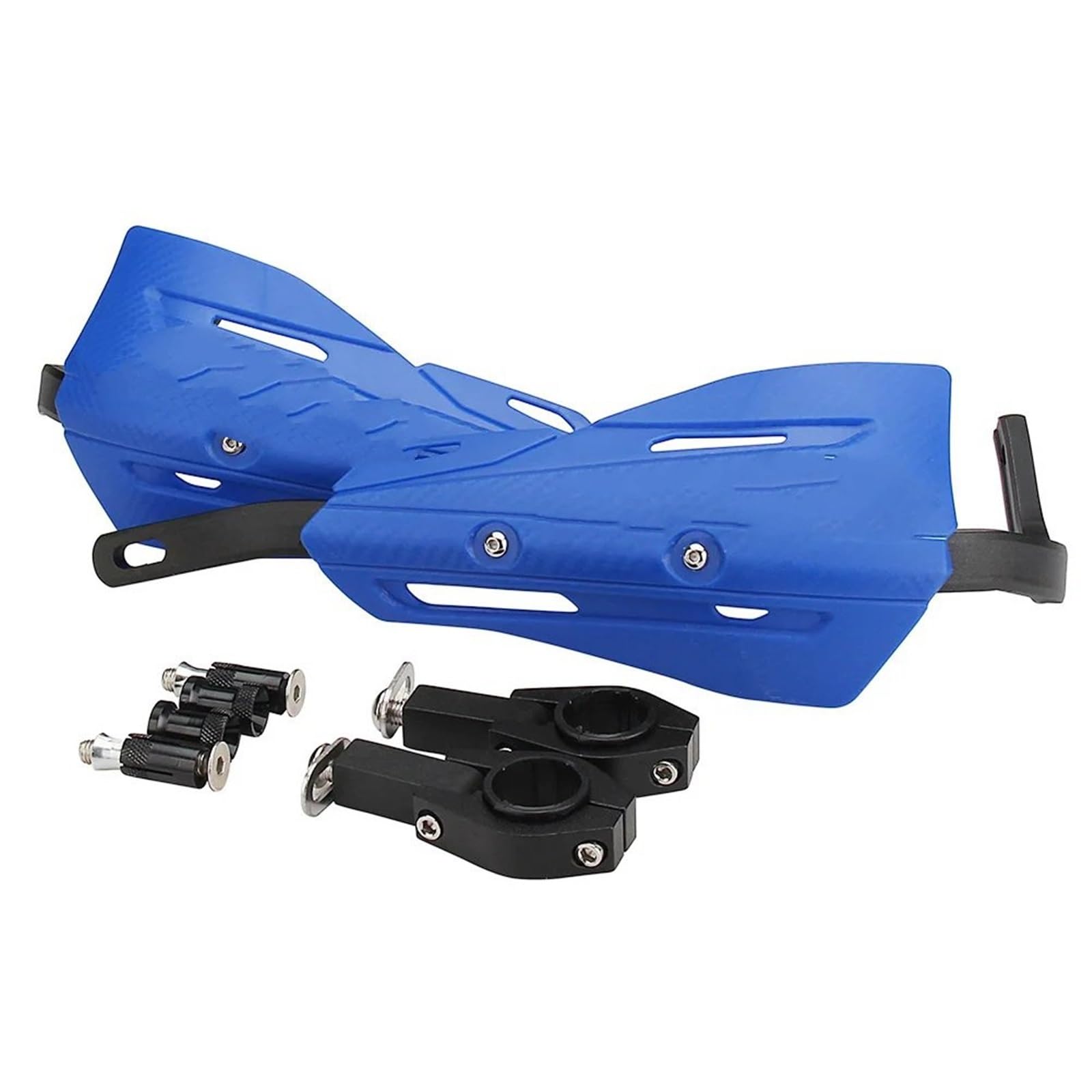 22 28mm Ochrona kierownicy roweru terenowego Uniwersalne osłony dłoni Osłona motocykla Osłona uchwytu motocykla(Blue)