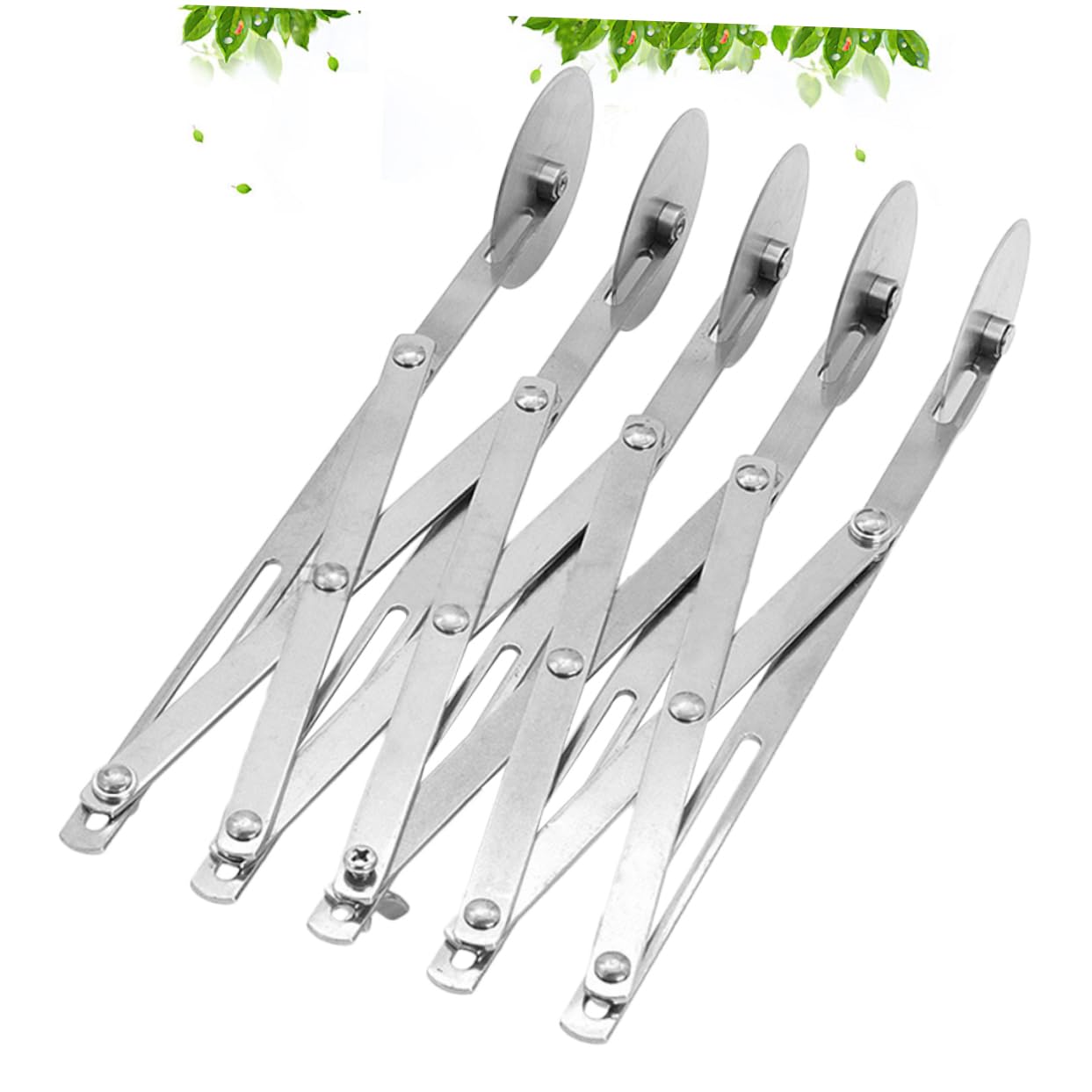 OFFSCH Stainless Steel Multi Round Dough Divider for Pizza Brownies Cookies and Pastry Cutting Tool with Wheels for Precise Slices Kitchen Restaurant and Parties