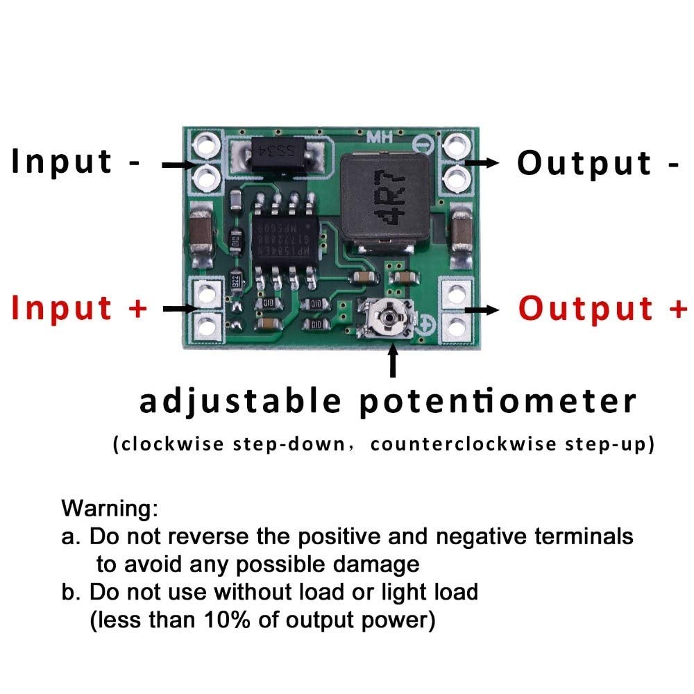 CentIoT MP1584EN DC-DC Power Supply - 3A Adjustable -3 CentIoT MP1584EN DC-DC Power Supply - 3A Adjustable -3