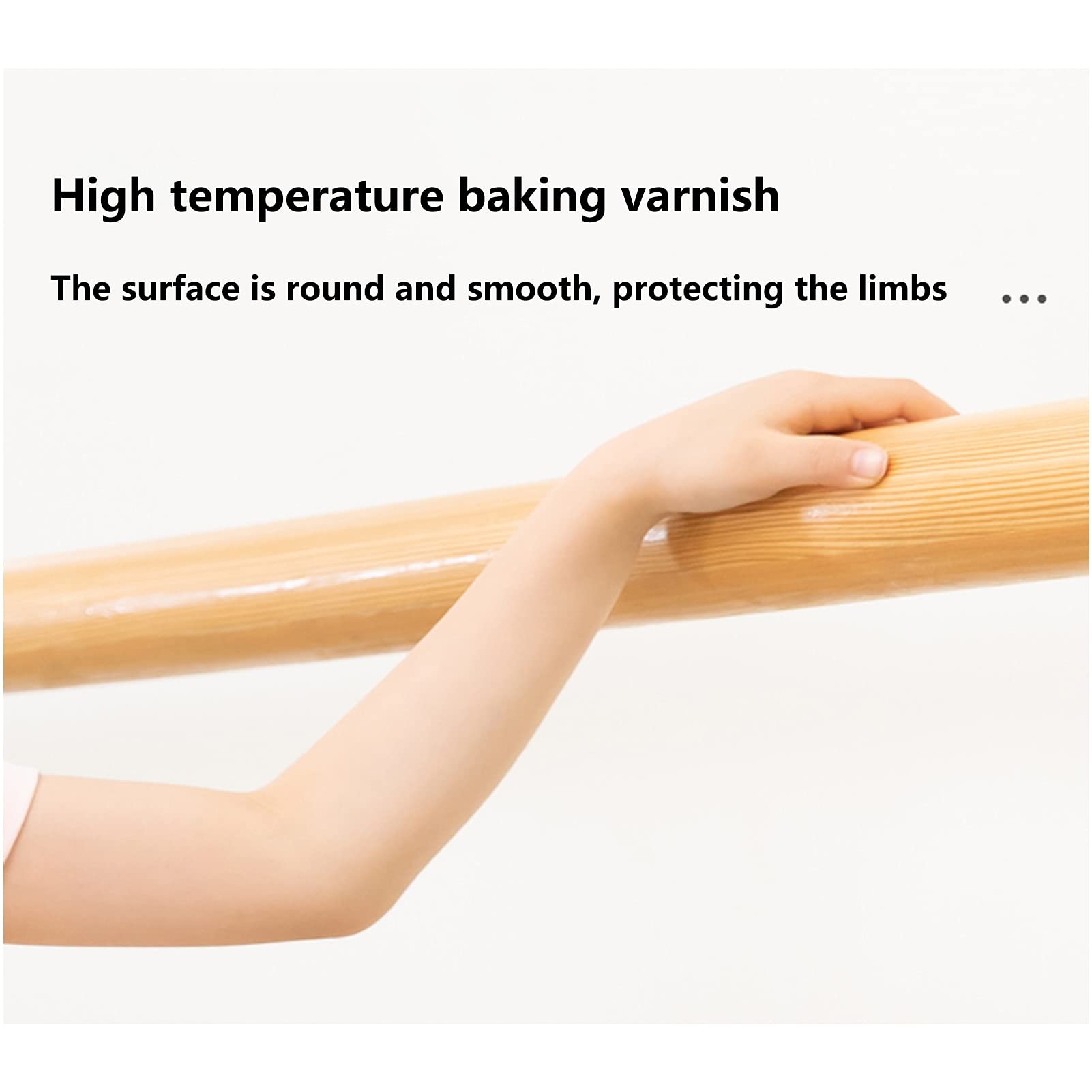 Double Layer Barre Ballet, Portable Freestanding Barre Bar Equipment, Lightweight Adjustable Ballet for Adults Children Exercise