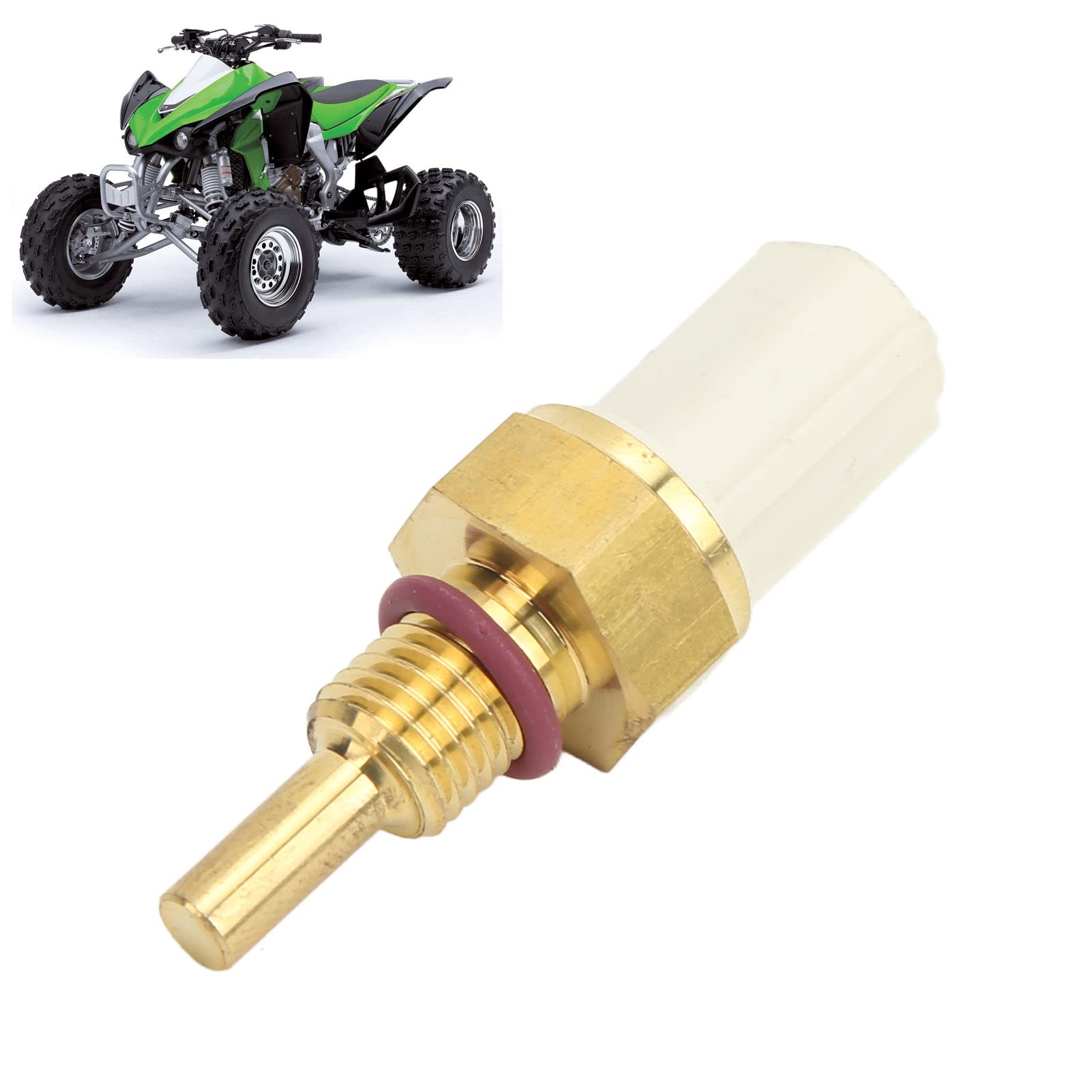 Sensore di Temperatura Dell'acqua del Liquido di Raffreddamento in Ottone 21176‑0009 per KFX450R KSF450B KSF450B 2008‑2014