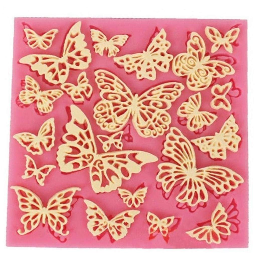 Lankater Cream Flower Silicone Mold Lace Mat Cupcake Fondant Sugarcraft Cake Decorating Tools