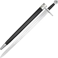 Vista 10 de Armory Replicas Espadas medievales y vikingas de la película: réplicas de acero al carbono forjadas a mano con vainas y detalles auténticos