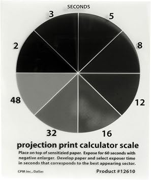Adorama Delta Enlarging Print Projection Scale Exposure Aid, 4x5 Size