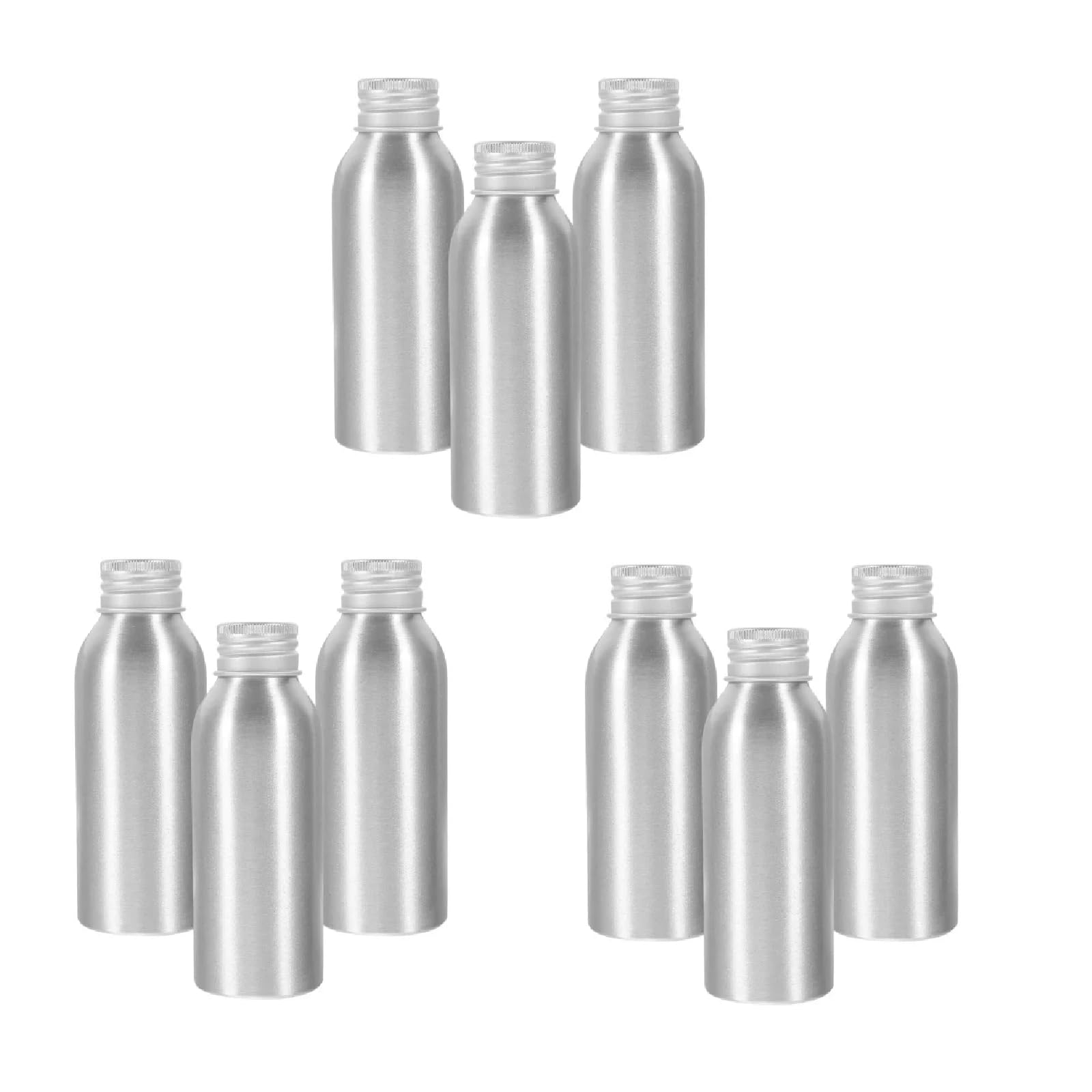 Flacon vide avec bouchon en aluminium pour échantillon de lotion et shampoing YARNOW Lot de 9