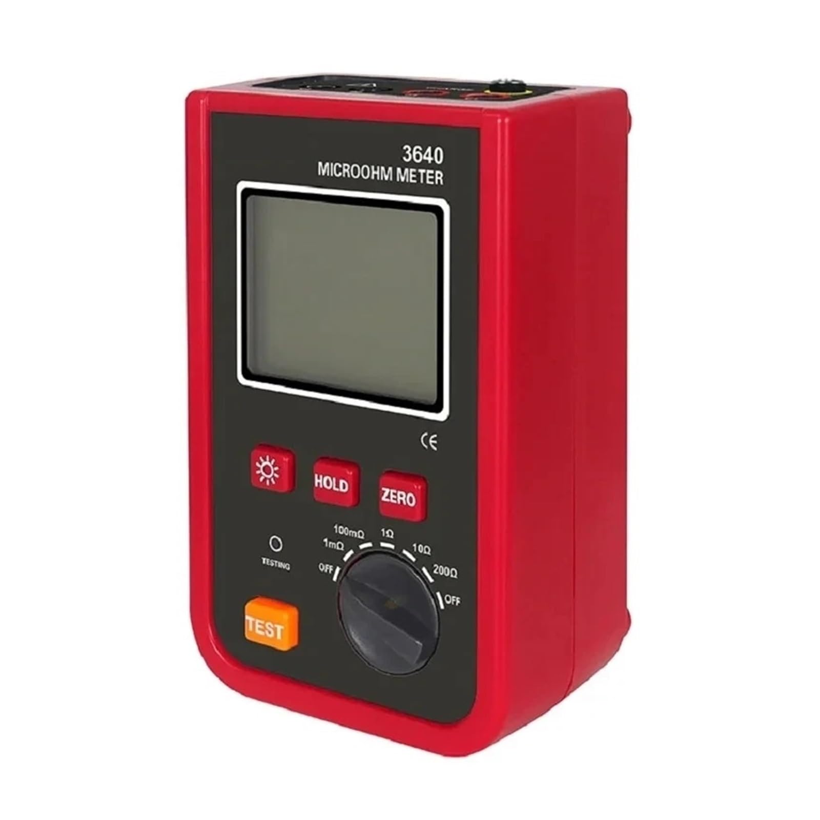 Isolationsprüfgerät, 3640 Präzisions-4-Draht-Milliohmmeter 1mΩ-200kΩ Milliohm-Klemmen-Erdungswiderstandstester For Wicklungen DC