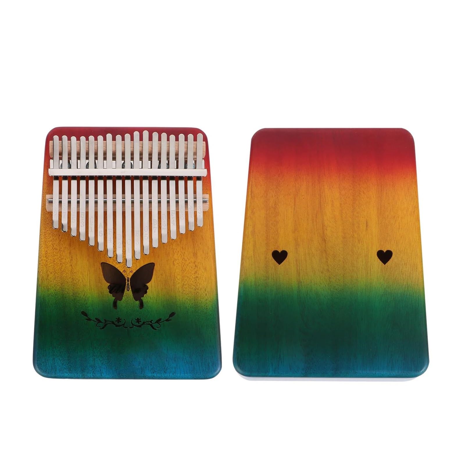 Początkująca Kalimba Miniaturowa Kalimba Z 17 Klawiszami Wykonana Litego Drewna Kompaktowa I Przenośna Idealna Dla Początkujących Muzyków
