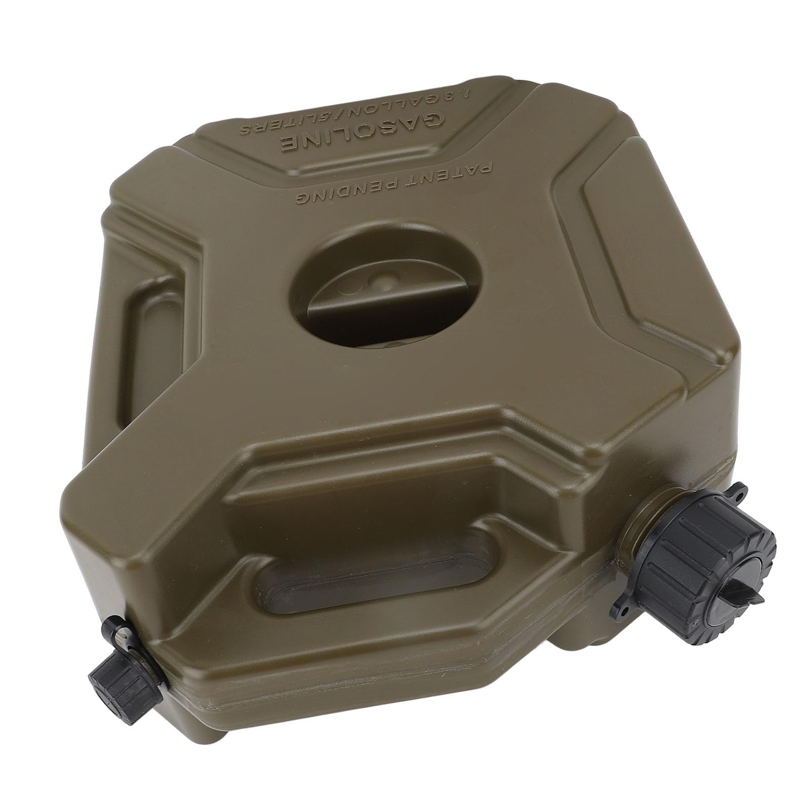 Tanica Benzina 5L Verde Portatile Antiurto Con Staffa – Serbatoio Carburante Di Riserva Per Auto, Moto, ATV, UTV