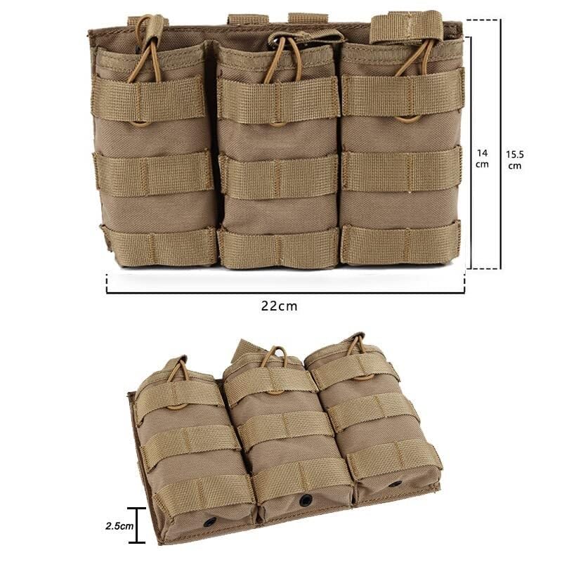 Support de munitions triple pour eviter les blocages et recharger vite - 3