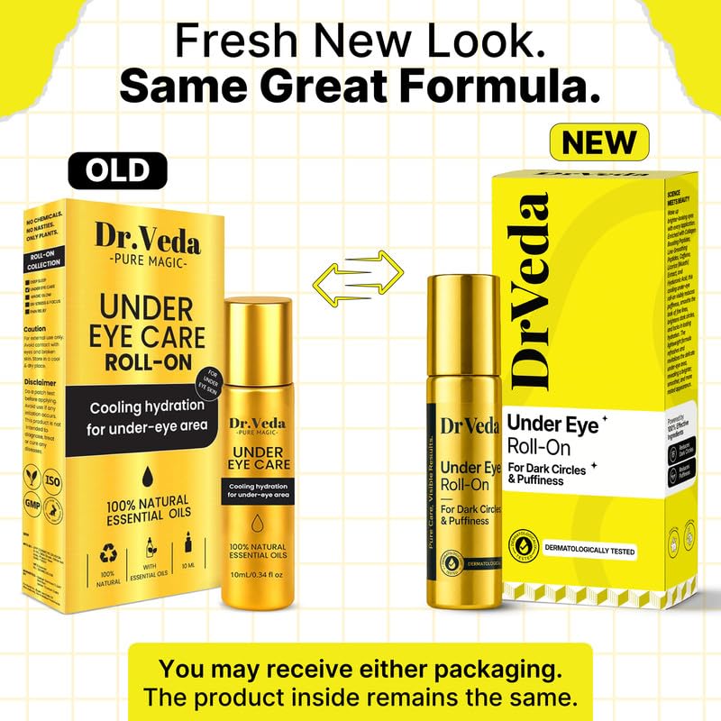 DrVeda Under Eye Roll-On 10 ml - Image 3