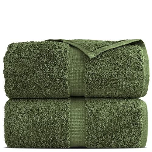 The Best Moss Green Bath Towels to Refresh Your Bathroom