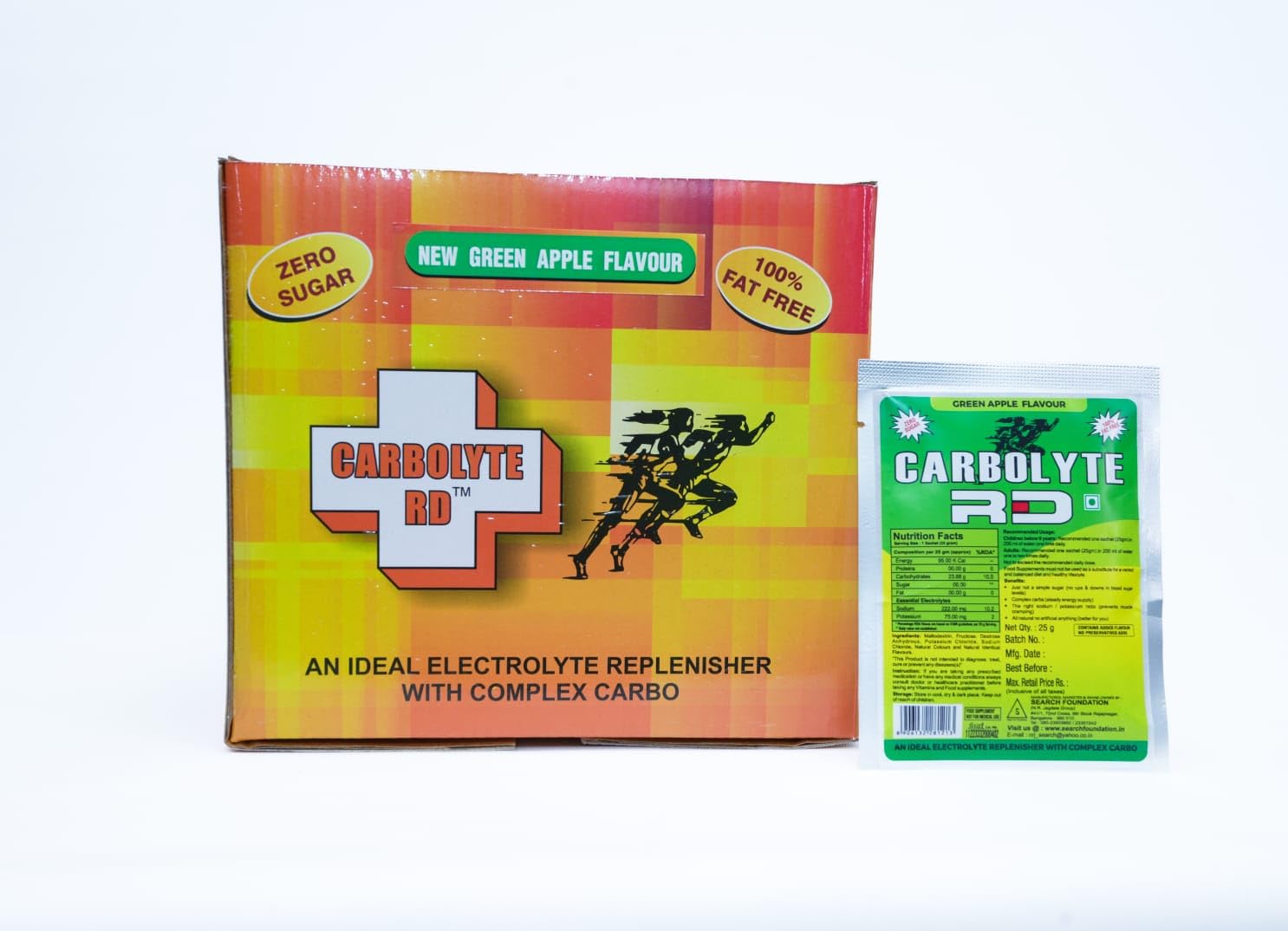 CARBOLYTE Electrolyte Replensher with complex carbo for energy (Green Apple) (B0CD7GFW9X) Amazon Price History, Amazon Price Tracker