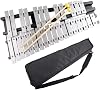 Mr.Power 30 NOTES Foldable Glockenspiel Xylophone Vibraphone Percussion Instrument Musical Instrument with Mallet, Mallet Mute Cover, Carrying Bag, Carrying Box