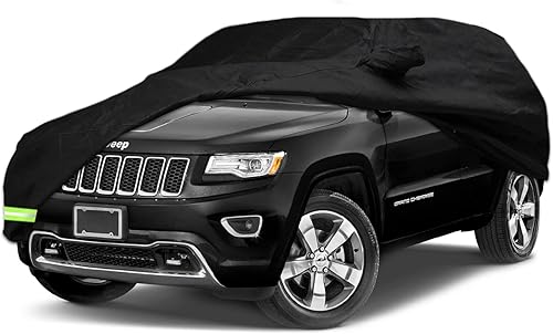 Fundas impermeables para automóvil Jeep Grand Cherokee 2011-2021, fundas 190T, ajuste al cliente, correa 100% impermeable, resistente al viento y