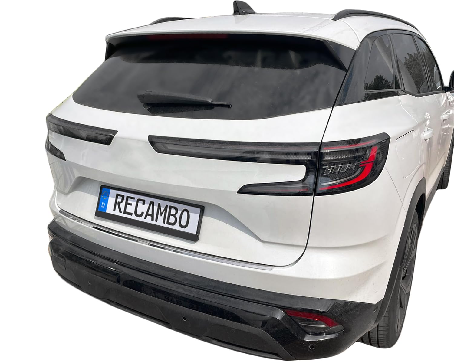 RECAMBO | Protector de Parachoques Trasero | Compatible con Renault Austral | a Partir de 2022 | Acero Inoxidable Cromado | Protección Borde de Carga
