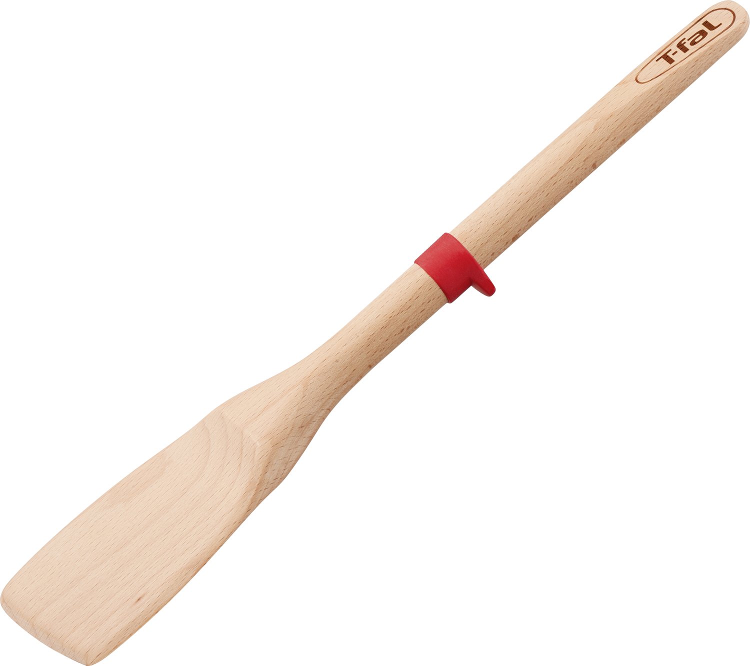 Tefal Spatula Beech Wood Durable and Flexible Eco Material "Ingenio Wood Spatula" with Silicone Stopper K24008 : Home & Kitchen