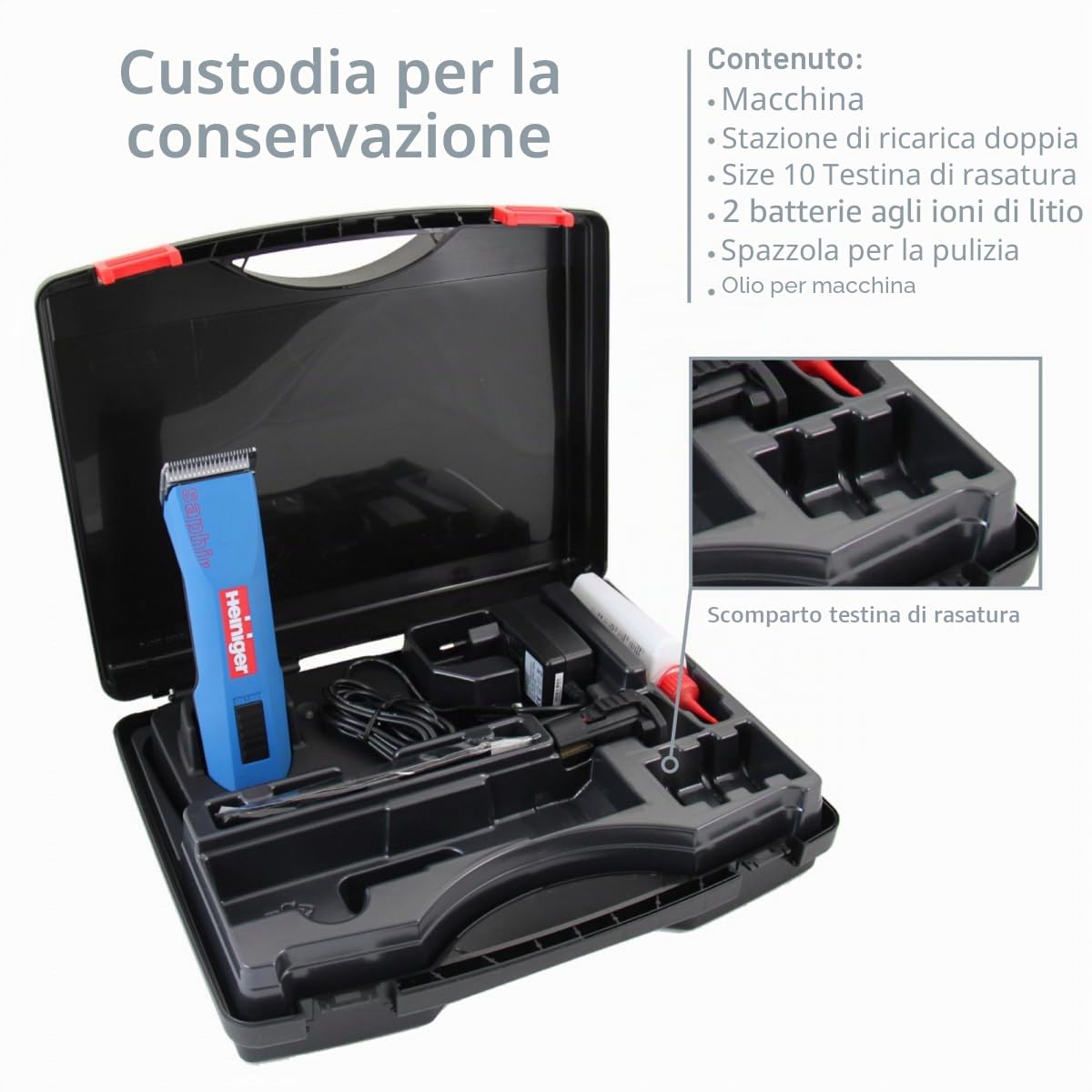 HEINIGER Zaffiro Blu senza fili