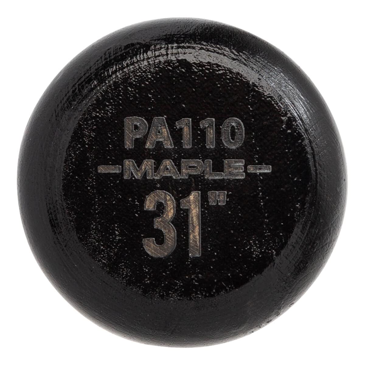 Rawlings Velo - Bate de béisbol de madera de arce: PA110 adulto de 31 pulgadas